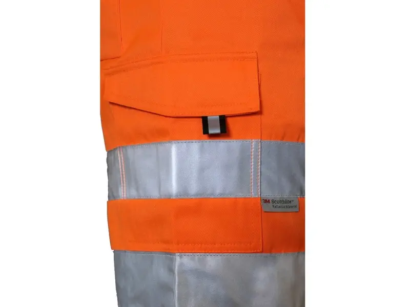 Kraťasy CXS NORWICH, výstražné, pánské, oranžové, vel. 66 Kraťasy CXS NORWICH, výstražné, pánské, oranžové, vel. 66